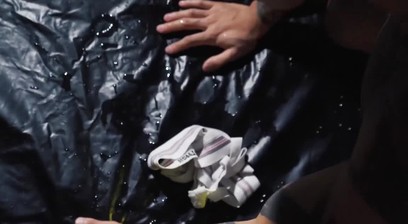 Piss soaked Yoshi Kawasaki and Nanashi enjoy deep nasty fisting action