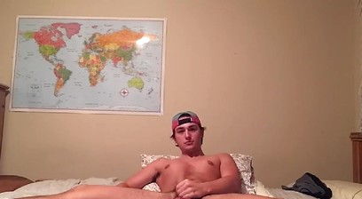 Str8 Boy Masyn Thorne inside during Quarantine Strokes his Cock for Members