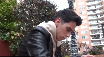 Inexperienced Straight Boy Nate Wayne Gets His Tight Asshole Stretched On Camera - Latin Leche