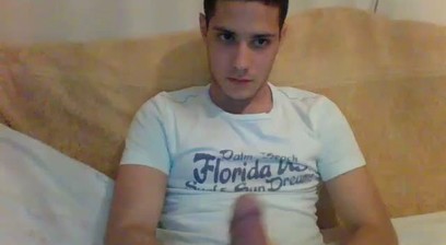 hung uncut Serbian selfsuck on cam 3