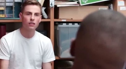 Britain Wesbury Caught shoplifting and punished by black guard