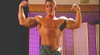 Tony Defina Partially Stripping And Flexing and Posing